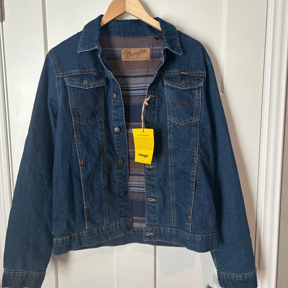 Wrangler Dark Blue Denim Jacket